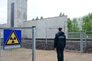 Podlaska KAS ma nowy skaner. Będzie prześwietlał pociągi na przejściu granicznym