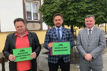 Będą nowe klasy mundurowe w Podlaskiem. Na kolejną jednostkę WOT trzeba jeszcze poczekać