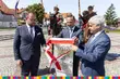 Tykocin - pomnik historii. Jest pamiątkowa tablica