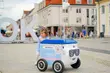 Uroczy robocik jako kurier? Już można go spotkać na białostockich ulicach