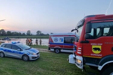 Tragedia w Goniądzu. Z Biebrzy wyłowiono ciało mężczyzny