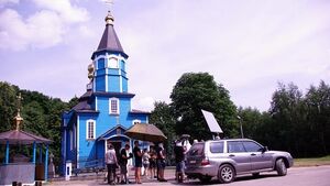 Magia Podlasia to rzeczywistość. Byliśmy na planie III sezonu "Kruka" [ZDJĘCIA]