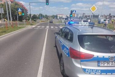 Dwa wypadki. Potrącona została dziewczynka na rolkach i mężczyzna na hulajnodze