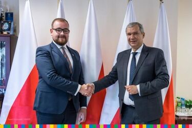 W Urzędzie Marszałkowskim odbyło się spotkanie z liderem białoruskiej opozycji