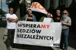 Rozprawa dyscyplinarna sędzi Doroty Zabłudowskiej. Protest przed sądem
