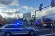 Osobówka zderzyła się z karetką na skrzyżowaniu Piłsudskiego i Sienkiewicza [ZDJĘCIA]