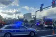 Osobówka zderzyła się z karetką na skrzyżowaniu Piłsudskiego i Sienkiewicza [ZDJĘCIA]