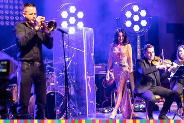 "Królewskie śpiewanie" i pokaz sztucznych ogni. Jubileuszowy festiwal dobiegł końca