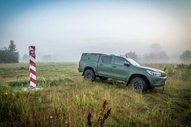 Przez rozlewiska i rzekę -  aż 72 cudzoziemców chciało przedostać się do Polski