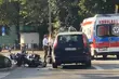 Ul. Lipowa. 75-letni motocyklista zderzył się z osobówką