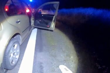 Pijany kierowca ukrył się przed policją w polu kukurydzy