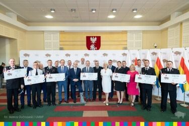 Druhowie z OSP otrzymali spory zastrzyk gotówki