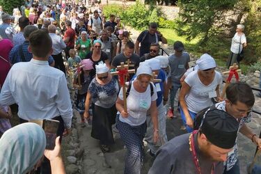 Święto Przemienienia Pańskiego na Świętej Górze Grabarce – przybyli wierni z całego kraju