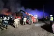 W gminie Krypno paliły się bele ze słomą