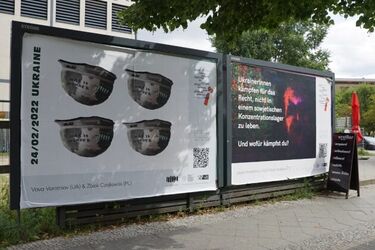 "Zabójstwo do przyjęcia". Polsko-ukraińska wystawa pojawiła się w Berlinie