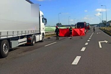 Motocyklista wjechał pod prąd na ekspresówkę. Zginął na miejscu [ZDJĘCIA]