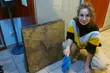 Odkrycie na strychu dawnej synagogi 