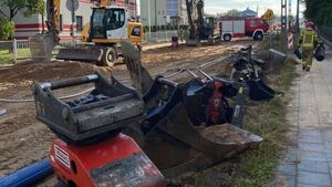 Doszło do wycieku gazu. Ewakuowano 80 osób [ZDJĘCIA]