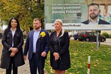 "Prawosławny, nie ruski" - w Białymstoku pojawiło się 15 billboardów