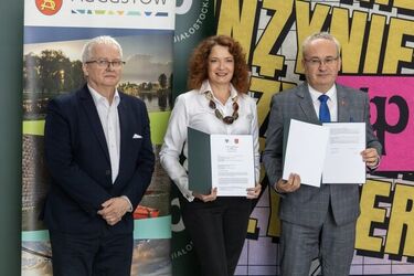 Politechnika Białostocka podpisała umowę o współpracy z Miastem Augustów