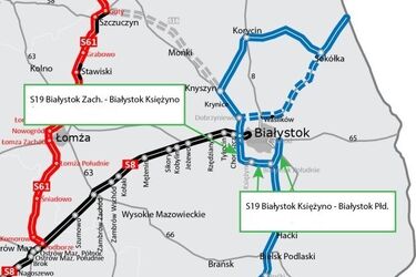 Południowa obwodnica Białegostoku na długo odsunięta w czasie
