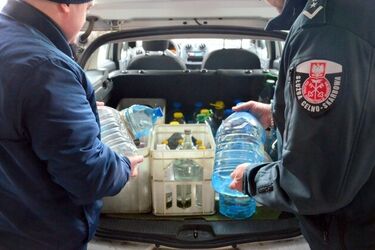 Nielegalny alkohol trafił do szpitala