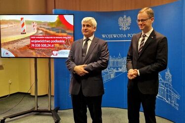Drogi gminne i powiatowe zostaną wyremontowane. Podlaskie otrzyma na to 74 mln zł