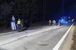Bus zderzył się z samochodem osobowym w miejscowości Rybniki