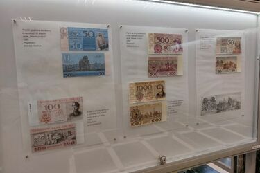 Można zobaczyć banknoty, które wydrukowano i utajniono podczas zimnej wojny