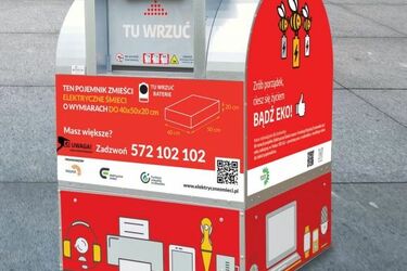 W Białymstoku trwa wymiana pojemników na elektroodpady. Nowe będą bardziej funkcjonalne