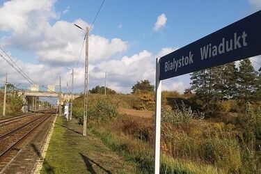 Zamykają przystanek kolejowy Białystok Wiadukt 