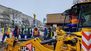 Brak wody w centrum miasta. Mała zapadlina, duży kłopot [ZDJĘCIA]