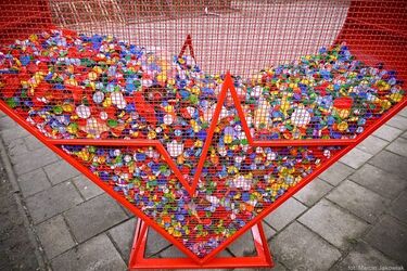Białostoccy uczniowie zebrali blisko 18 ton nakrętek