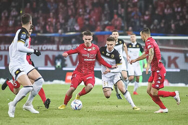 W pojedynku Widzewa z Jagą padł remis. Białostoczanie uratowali punkt w samej końcówce