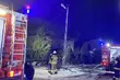Z pożarem domu walczyło niemal 40 strażaków