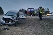 Wjechał ciągnikiem w seata. Kobieta jest ranna