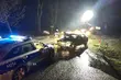 Wyjeżdżał ze stacji benzynowej. Wtedy doszło do zderzenia