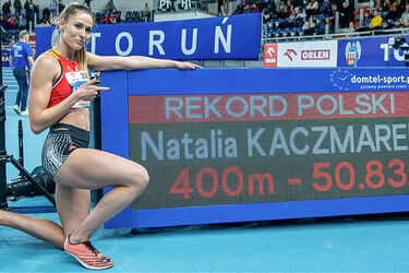 Natalia Kaczmarek znów pobiła rekord Polski! Zawodnicy Podlasia Białystok zdobyli 4 medale