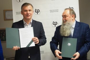 Politechnika Białostocka podpisała porozumienie z kolejną firmą. Będą praktyki i staże