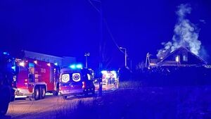 Po tragicznym pożarze, Choroszcz pogrążona w żałobie