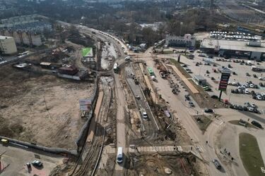 Intermodalny węzeł komunikacyjny. Część prac dobiega końca [ZDJĘCIA]