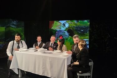 "Landschaft" - krajobraz po bitwie. Premiera w Teatrze Dramatycznym