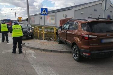 Nie ustąpiła pierwszeństwa. Doszło do wypadku