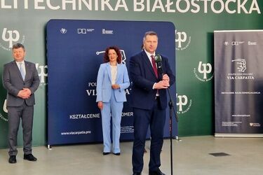 Politechniczna Sieć Via Carpatia ze wsparciem ministra Przemysława Czarnka