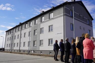 W Podlaskiem powstał nowy blok z mieszkaniami komunalnymi