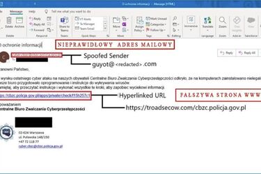 Dostałeś maila o cyberataku? To może być oszust