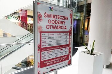 Majowy weekend. W jakich godzinach otwarta jest Galeria Jurowiecka?