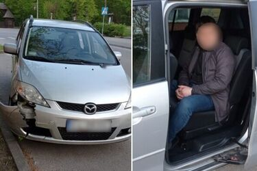 Rosjanin uciekał przed Strażą Graniczną. Wiózł Afgańczyka