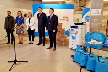 UNICEF wspiera białostockie szkoły. Otrzymały sprzęt warty miliony