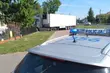 Samochód ciężarowy wjechał w prywatną posesję 